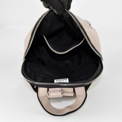 Рюкзак жіночий в кольорі бізон зі штучної шкіри К782 - 3