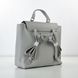 Рюкзак женский серый из экокожи 9903 (SALE)