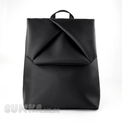Рюкзак жіночий чорний зі штучної шкіри К797 - 1