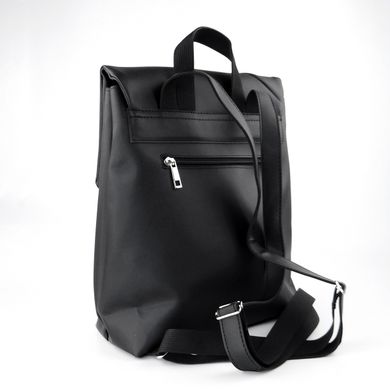 Рюкзак жіночий чорний зі штучної шкіри К797 - 2