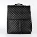 Рюкзак женский черный (капитон) из экокожи PoloClub SK30071 - 1