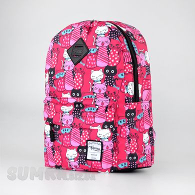 Дитячий міський темно-рожевий рюкзак Favor 958-08 - 1