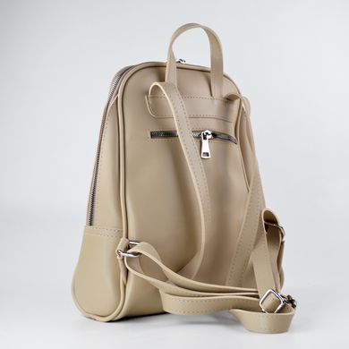 Сумка-рюкзак жіноча в кольорі бізон з екошкіри PoloClub SK10119 - 2