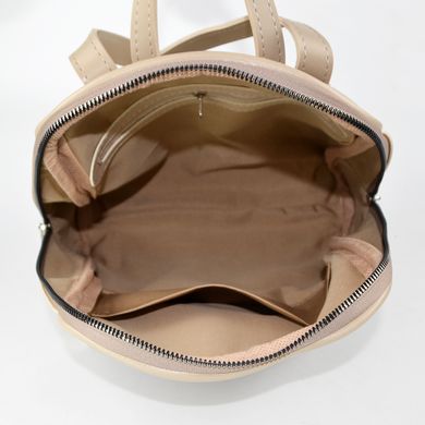 Сумка-рюкзак жіноча в кольорі бізон з екошкіри PoloClub SK10119 - 3