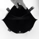 Сумка-шоппер женская черная (+ искусственный мех цвета капучино) из экокожи PoloClub SK30124