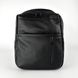 Сумка-рюкзак жіноча чорна з натуральної шкіри К802