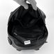 Сумка-рюкзак жіноча чорна з натуральної шкіри К802