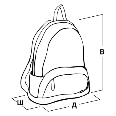 Рюкзак жіночий персиковий з екошкіри B.Elit 2110 (SALE) - 8