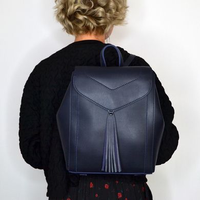 Рюкзак жіночий синій з екошкіри B.Elit 21-92 (SALE) - 4